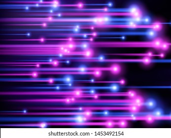 High speed. Hi-tech. Abstract technology background. Vector illustration