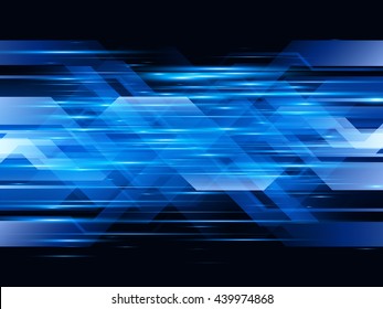 High speed. Hi-tech. Abstract technology background. Vector illustration