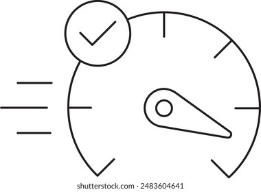 High speed icon, Maximizing Efficiency with High-Speed Technology, High-Speed Solutions for Modern Businesses icon