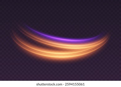 High speed light lines. Dynamic speed effect.