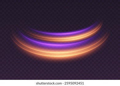High speed light lines. Dynamic speed effect.