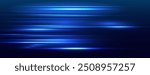 High speed line movement design. Hi-tech. Abstract technology background. Vector illustration.