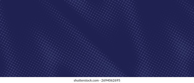 Movimento abstrato moderno de alta velocidade com textura de ponto azul como fundo.