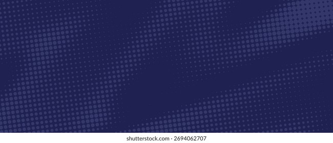 Movimiento abstracto moderno de alta velocidad con textura de punto azul como fondo. eps10