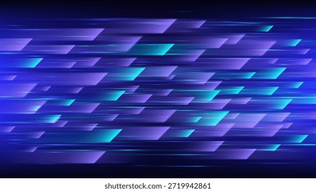 Fondo de movimiento de alta velocidad. Fondo de Tecnología de Vector Abstractas