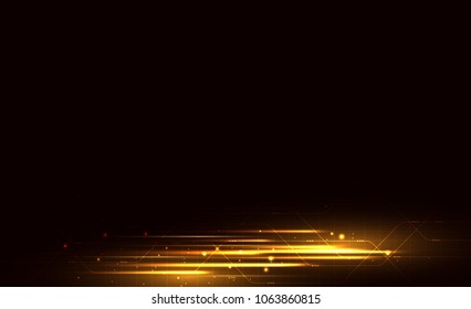 High speed movement design. Hi-tech. Abstract technology background. Vector illustration.