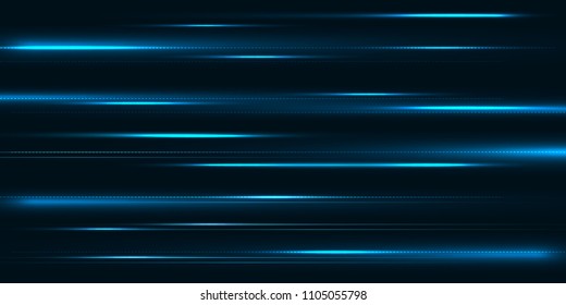 High speed movement design. Hi-tech. Abstract technology background. Vector illustration.
