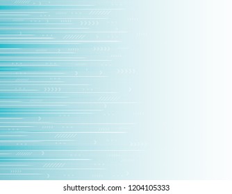  High speed movement design. Hi-tech. Abstract technology background. Vector illustration.