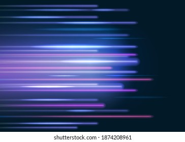 High speed movement design. Hi-tech technology background. Vector illustration. Eps 10.
