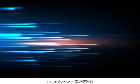 High speed movement design. Hi-tech. Abstract technology background. Vector illustration.