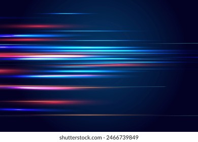 High speed movement design. Hi-tech. Abstract technology background. Vector illustration.