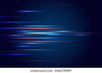 High speed movement design. Hi-tech. Abstract technology background. Vector illustration.
