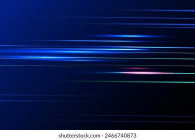High speed movement design. Hi-tech. Abstract technology background. Vector illustration.