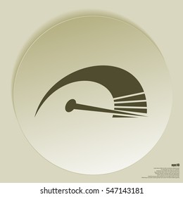 High speed symbol icon