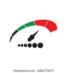 High speed symbol
 icon,logo illustration design template