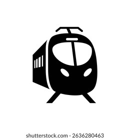 High Speed Train Front Angle Dynamic Modern Locomotive Design