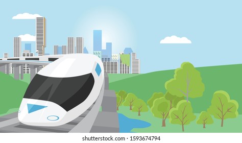 未来の電車 のイラスト素材 画像 ベクター画像 Shutterstock