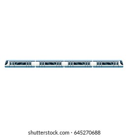 high speed train transport passenger modern isolated