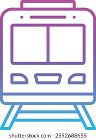 High Speed Train vector icon. Can be used for printing, mobile and web applications.