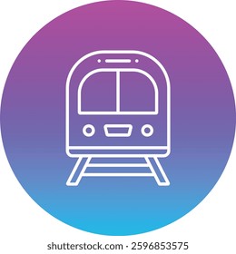 High Speed Train vector icon. Can be used for printing, mobile and web applications.