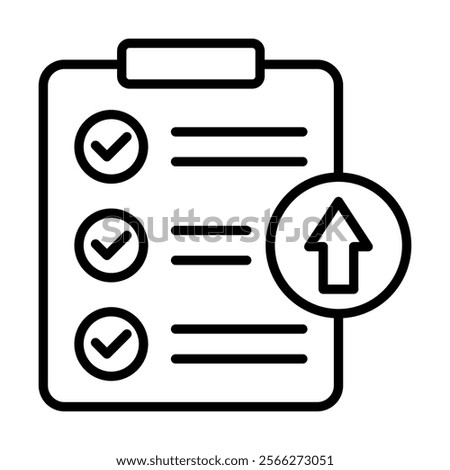 High Standards icon line vector illustration