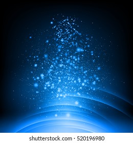 High tech abstract blue backgrounds. EPS 10 vector file included