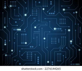 high tech background and digital data connection system