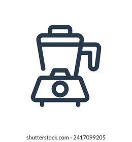 High Tech Blender Vector Icon Illustration