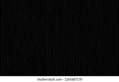 High tech circuit board background. Detailed circuit board pattern. Vector illustration for your graphic design.