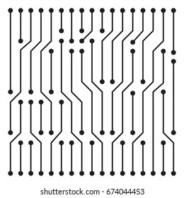 High tech circuit board texture beautiful banner wallpaper design illustration 
