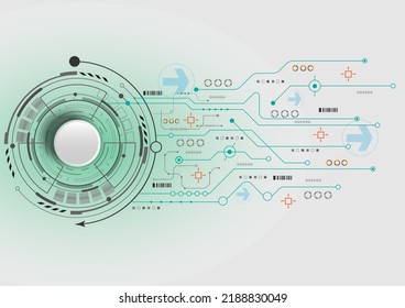 high tech communication concept abstract technology background