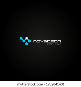 Diseño del logotipo de la empresa de alta tecnología
