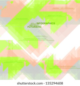 High Tech design for infographics, website template, vector illustration eps10.