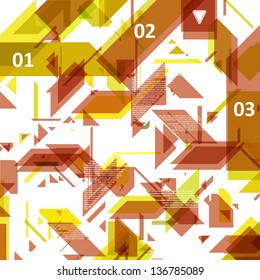 High Tech design for infographics, website template, vector illustration eps10.
