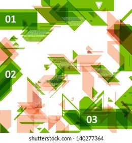 High Tech design for infographics, website template, vector illustration eps10.