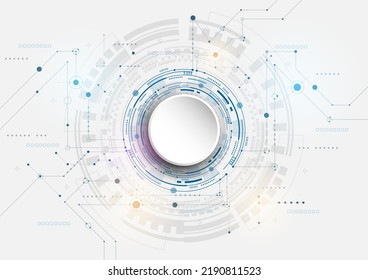 
high tech digital connection technology background communication high tech concept