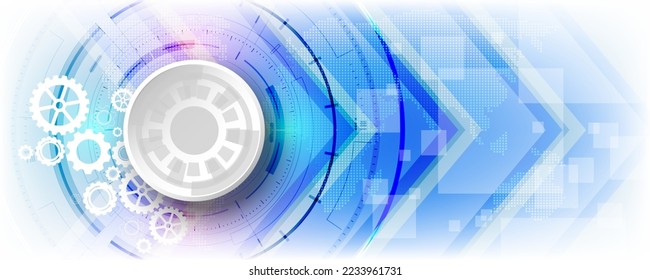 high tech futuristic technology abstract background network communication