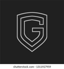 high tech initial logo design for technology company