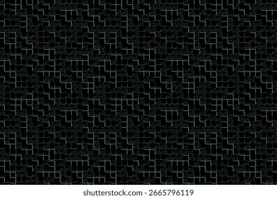 High tech inspired seamless grid patterns in futuristic geometric style—perfect for digital product packaging, sci fi branding, tech presentations, and modern UI design backgrounds