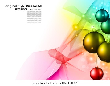 Fondo de alta tecnología para la Navidad en el arcoiris para el volante o presentación de saludos empresariales corporativos