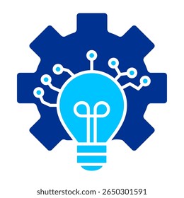 Conceito de ilustração de vetor de ícone simples de alta tecnologia