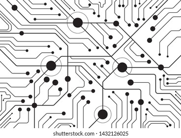 High tech technology geometric and connection system background with digital data abstract