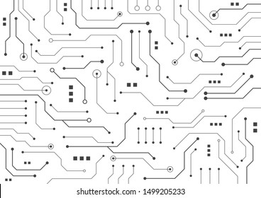 High tech technology geometric and connection system background with digital data abstract