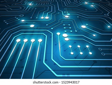 High tech technology geometric and connection system background with digital data abstract