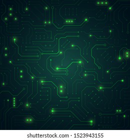 High tech technology geometric and connection system background with digital data abstract