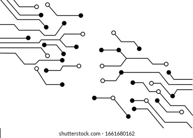 High technology background design, Hi tech digital connect, communication, science, technology background. vector illustration