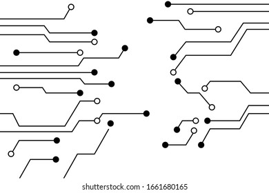 High technology background design, Hi tech digital connect, communication, science, technology background. vector illustration