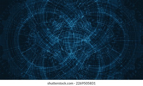 High Technology Background,Digital and Connection Concept design,Vector illustration