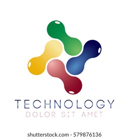 High technology logo