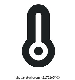 High Temperature with Solid Icon